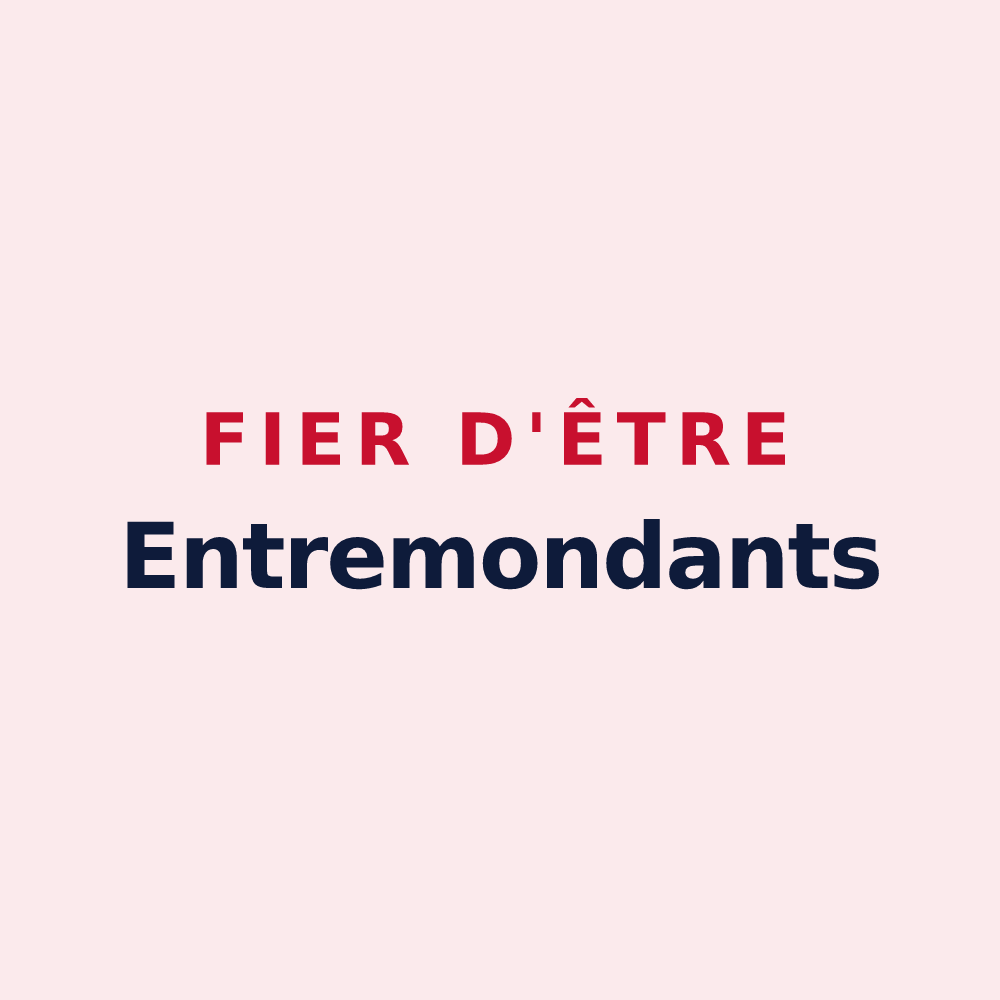 Magnet « Fier d'être Entremondants » — design pour Entremont-le-Vieux