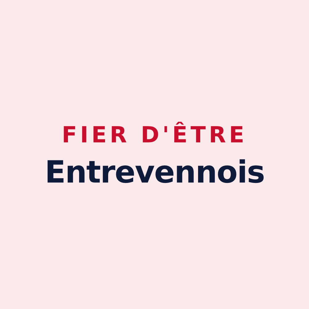 Magnet « Fier d'être Entrevennois » — design pour Entrevennes