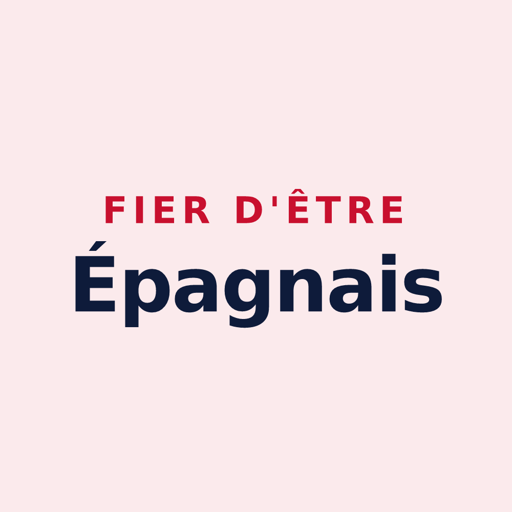Magnet « Fier d'être Épagnais » — design pour Épagne