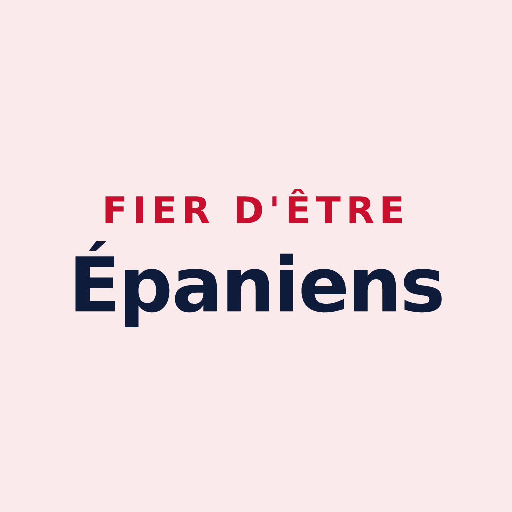 Magnet « Fier d'être Épaniens » — design pour Epagny Metz-Tessy