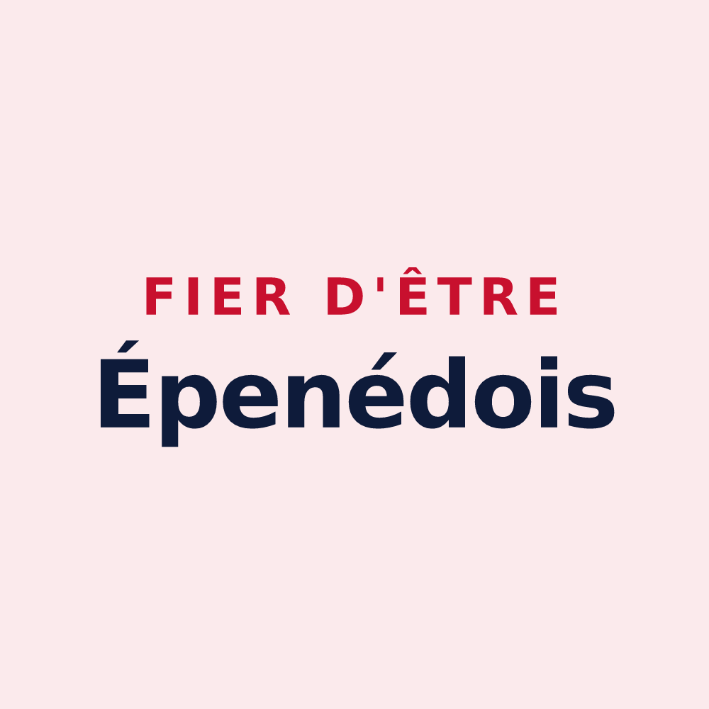 Magnet « Fier d'être Épenédois » — design pour Épenède