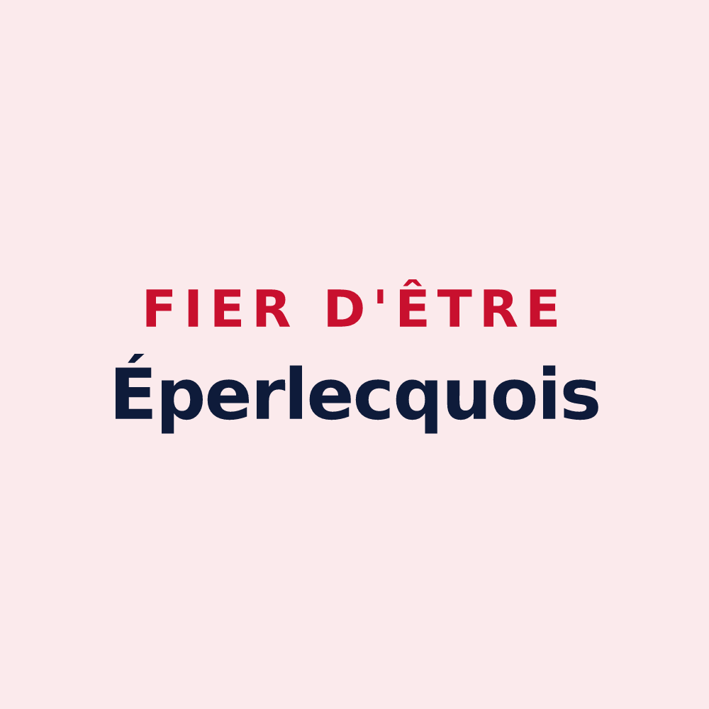 Magnet « Fier d'être Éperlecquois » — design pour Éperlecques