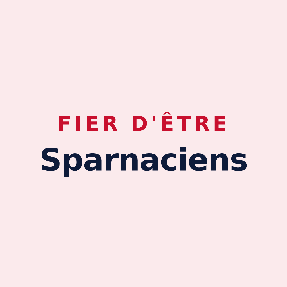 Magnet « Fier d'être Sparnaciens » — design pour Épernay