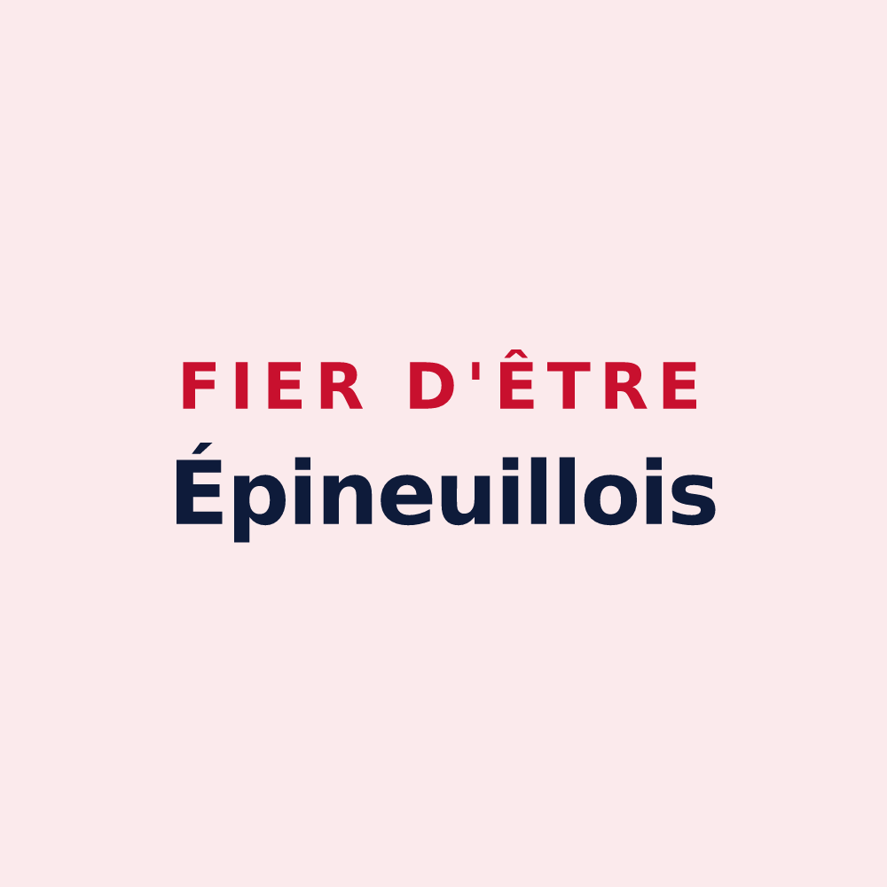 Magnet « Fier d'être Épineuillois » — design pour Épineuil-le-Fleuriel