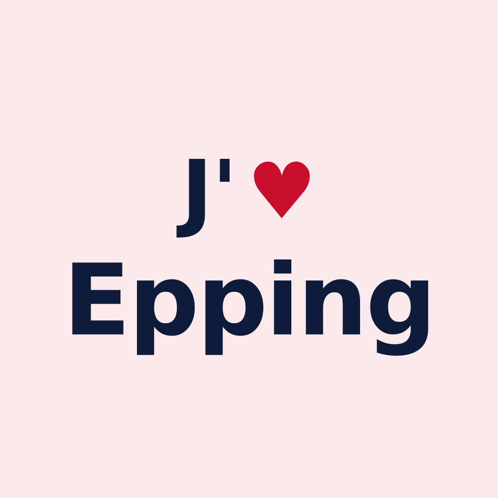 Magnet personnalisé Epping — design J'aime Epping