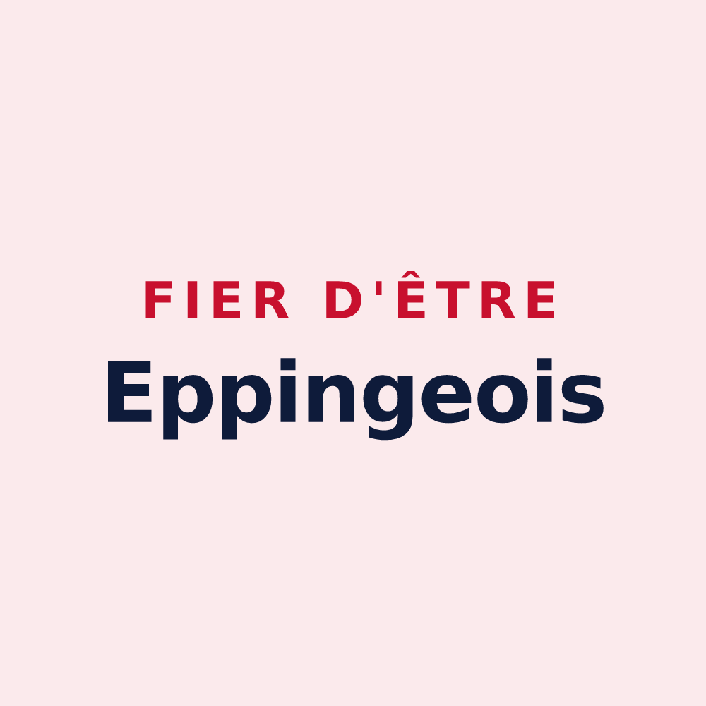 Magnet « Fier d'être Eppingeois » — design pour Epping