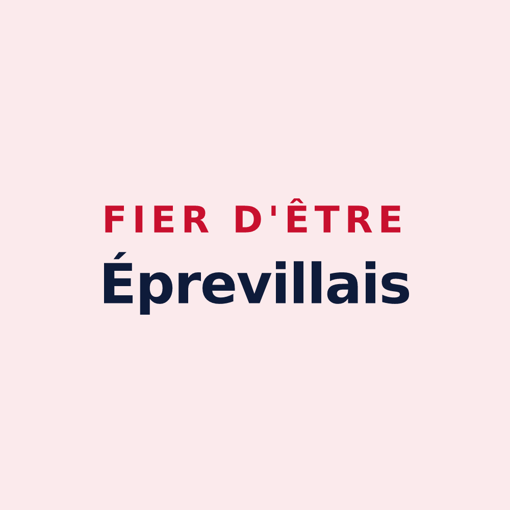Magnet « Fier d'être Éprevillais » — design pour Épreville-en-Lieuvin