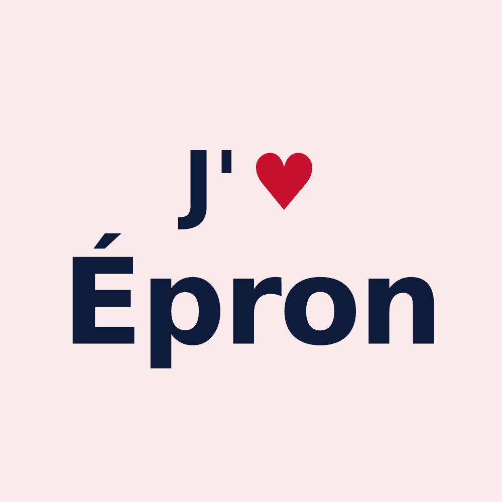 Magnet personnalisé Épron — design J'aime Épron