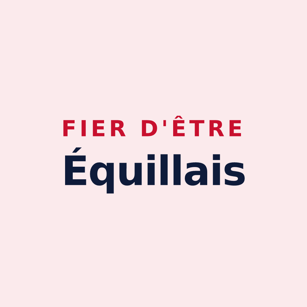 Magnet « Fier d'être Équillais » — design pour Équilly