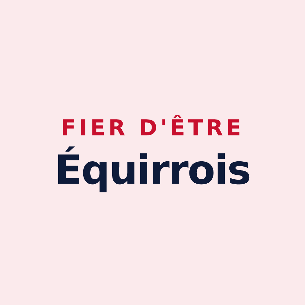 Magnet « Fier d'être Équirrois » — design pour Équirre