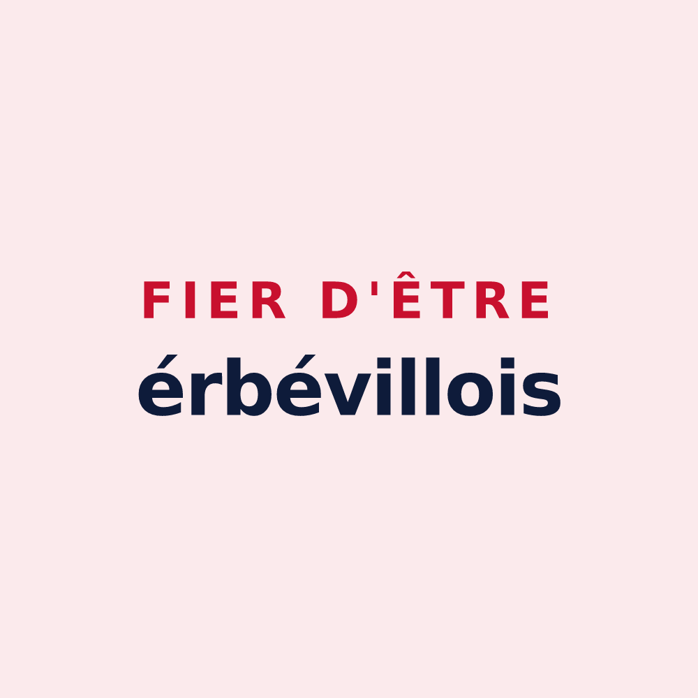 Magnet « Fier d'être érbévillois » — design pour Erbéviller-sur-Amezule