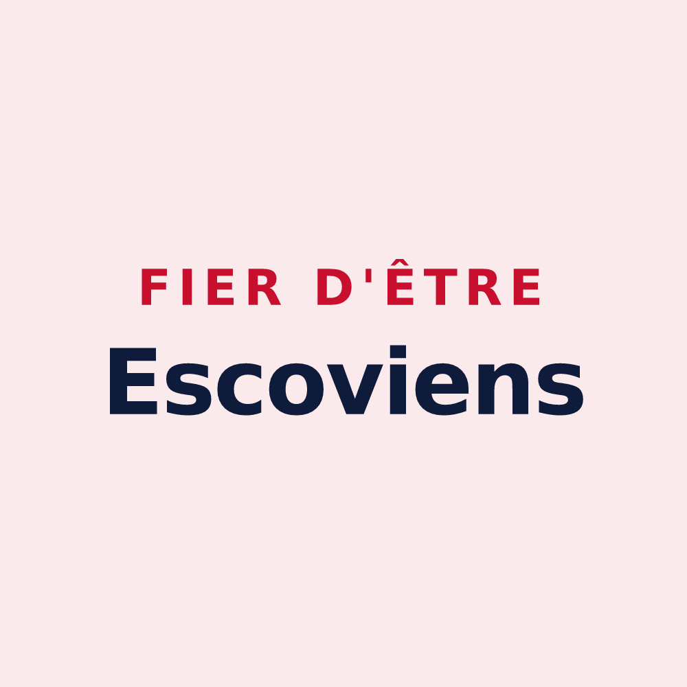 Magnet « Fier d'être Escoviens » — design pour Eschau