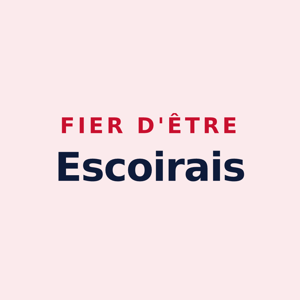 Magnet « Fier d'être Escoirais » — design pour Escoire