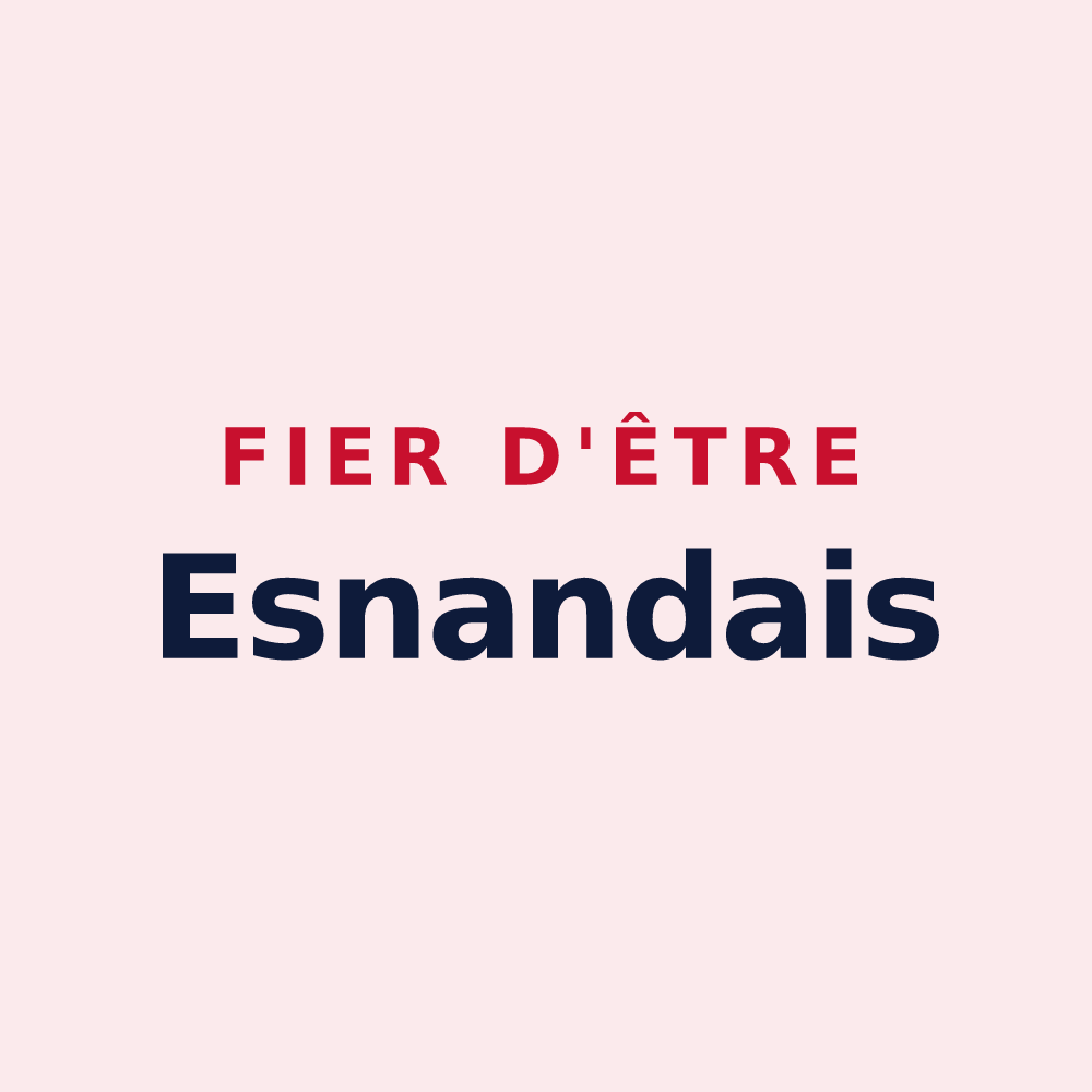 Magnet « Fier d'être Esnandais » — design pour Esnandes