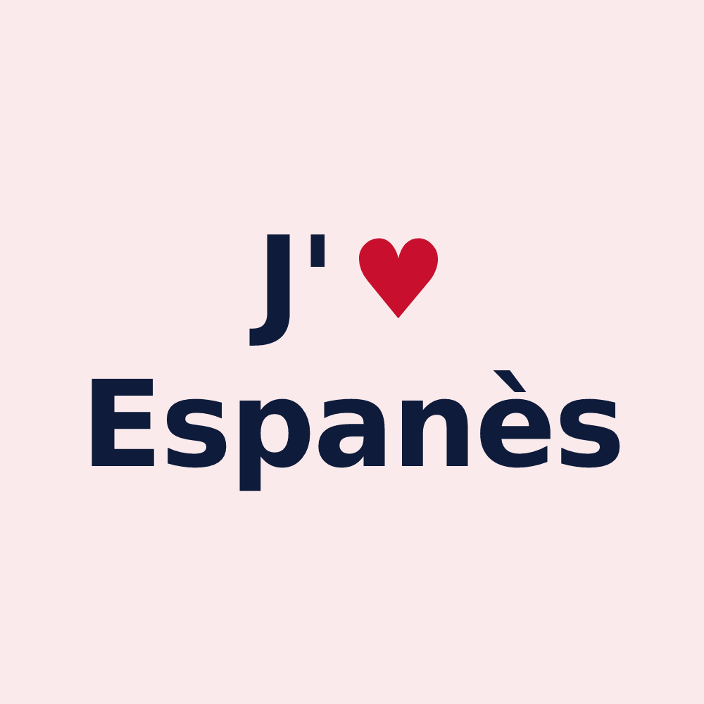 Magnet personnalisé Espanès — design J'aime Espanès