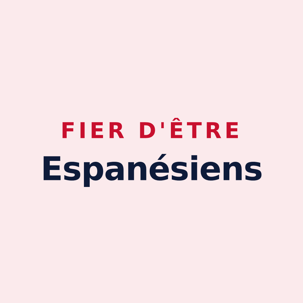 Magnet « Fier d'être Espanésiens » — design pour Espanès