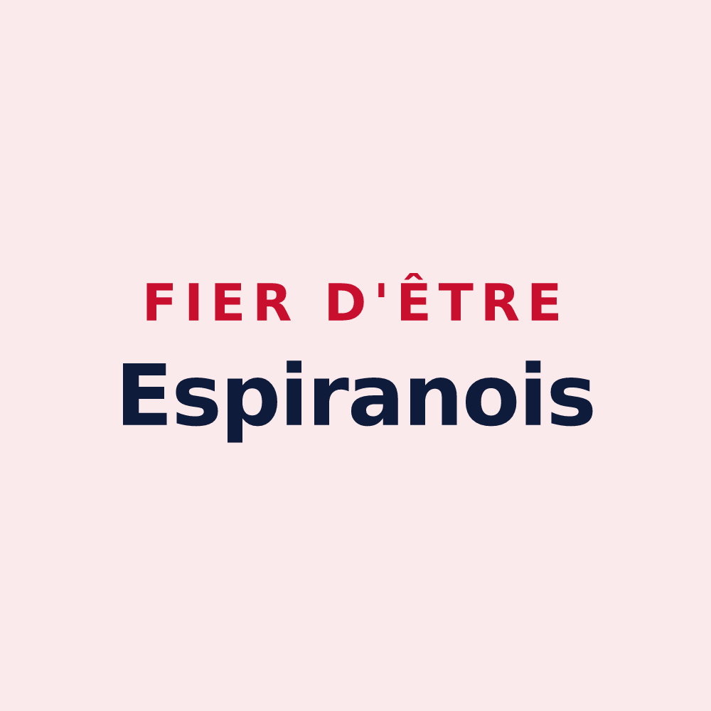 Magnet « Fier d'être Espiranois » — design pour Espira-de-Conflent