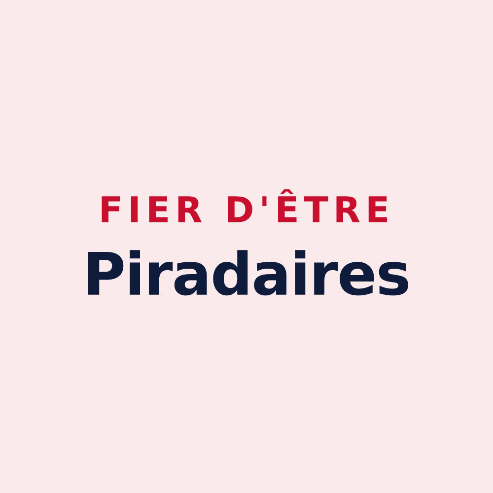 Magnet « Fier d'être Piradaires » — design pour Espirat
