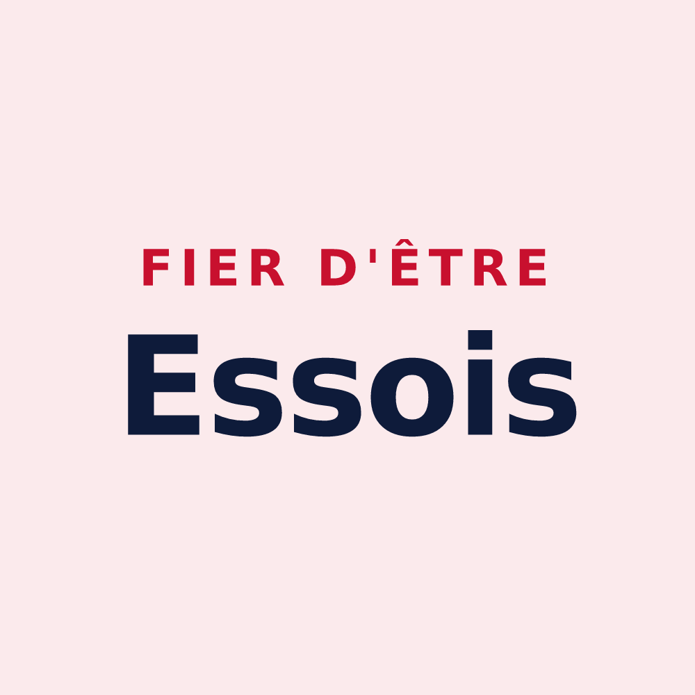 Magnet « Fier d'être Essois » — design pour Esse