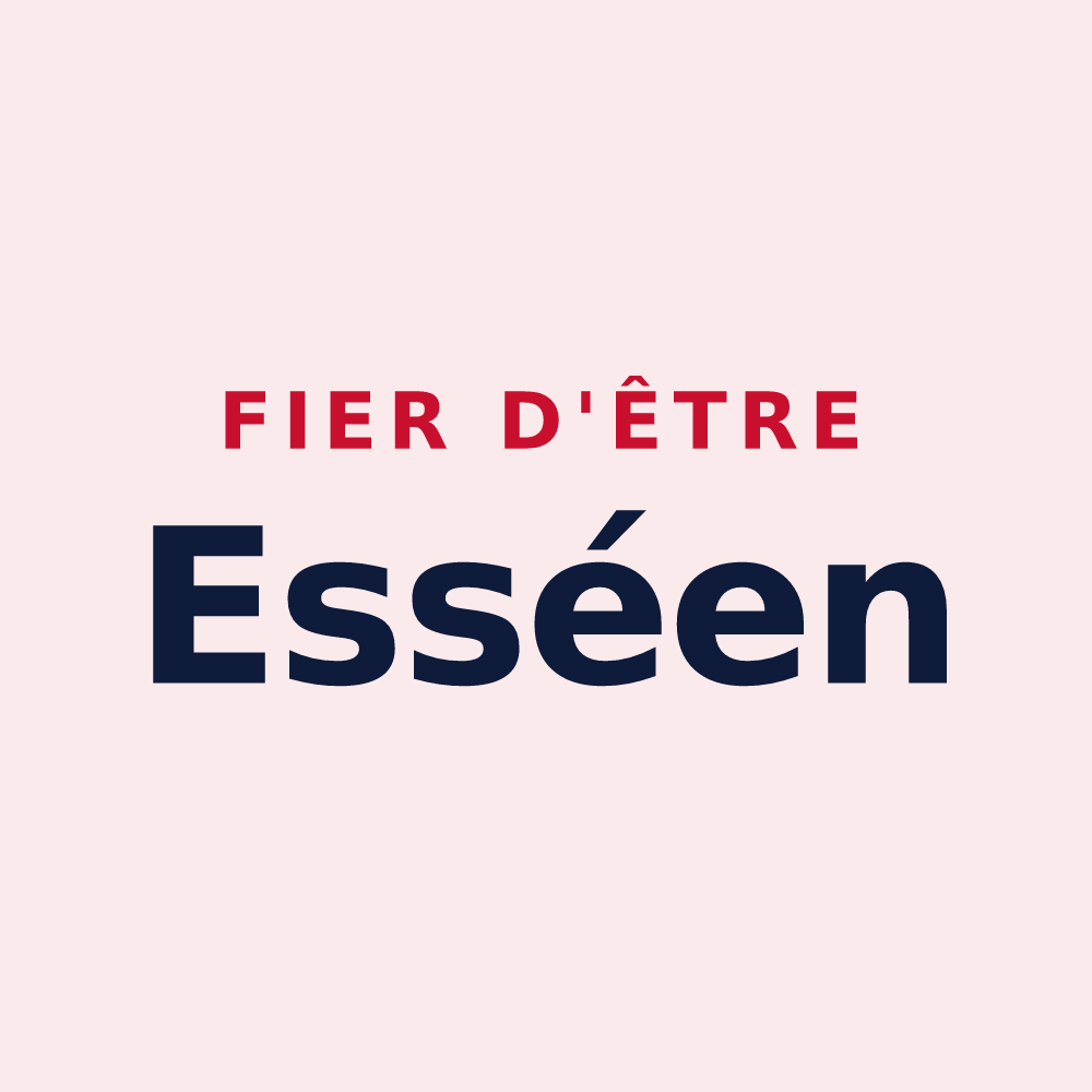Magnet « Fier d'être Esséen » — design pour Essé
