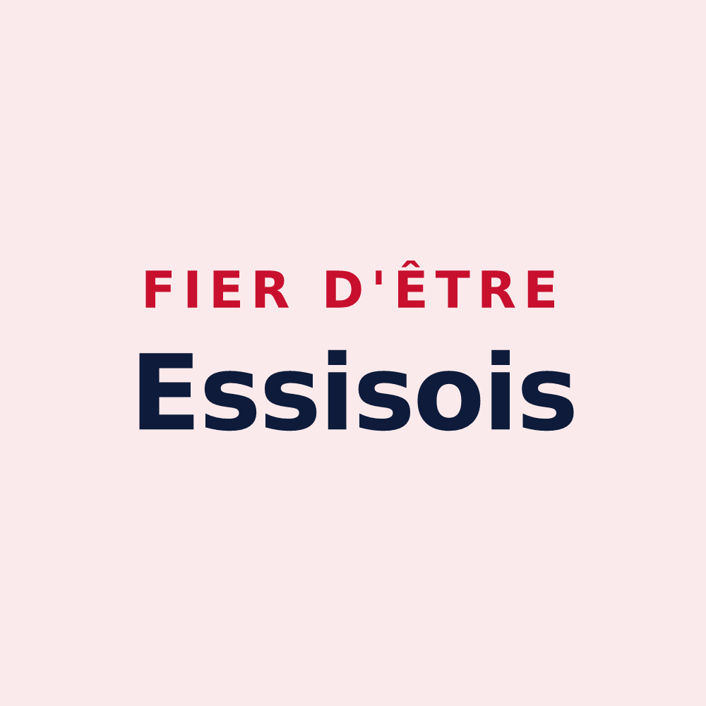 Magnet « Fier d'être Essisois » — design pour Essises
