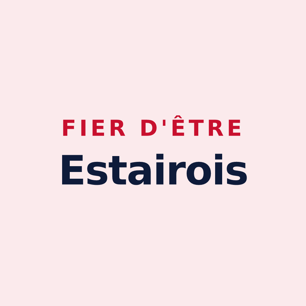 Magnet « Fier d'être Estairois » — design pour Estaires