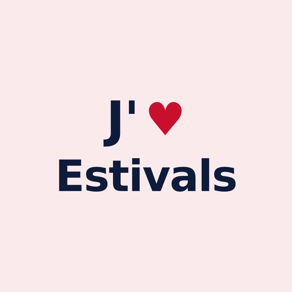 Magnet personnalisé Estivals — design J'aime Estivals