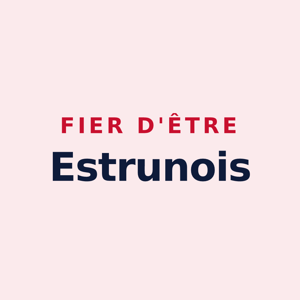 Magnet « Fier d'être Estrunois » — design pour Estrun