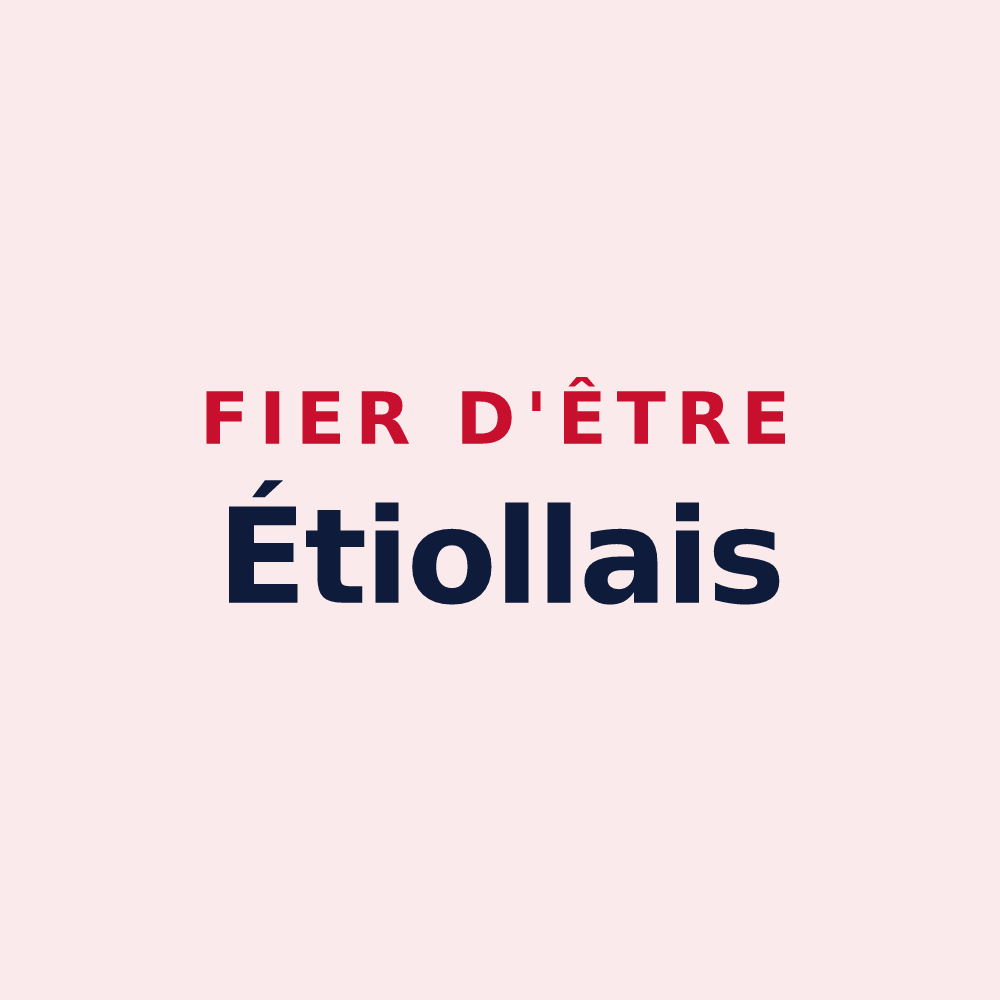 Magnet « Fier d'être Étiollais » — design pour Étiolles