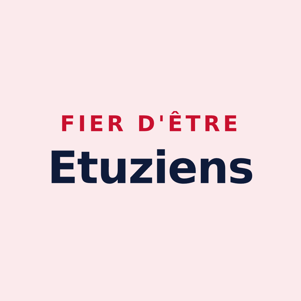 Magnet « Fier d'être Etuziens » — design pour Étuz