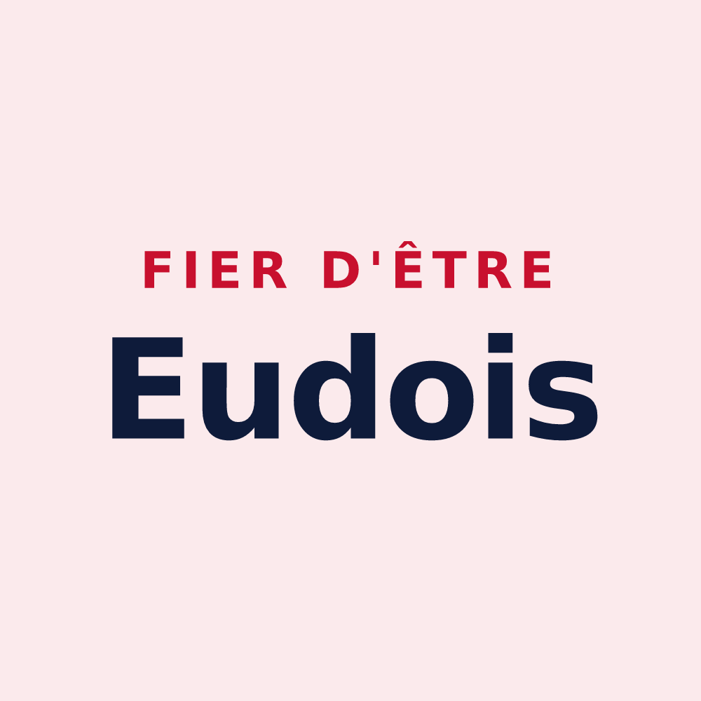 Magnet « Fier d'être Eudois » — design pour Eu