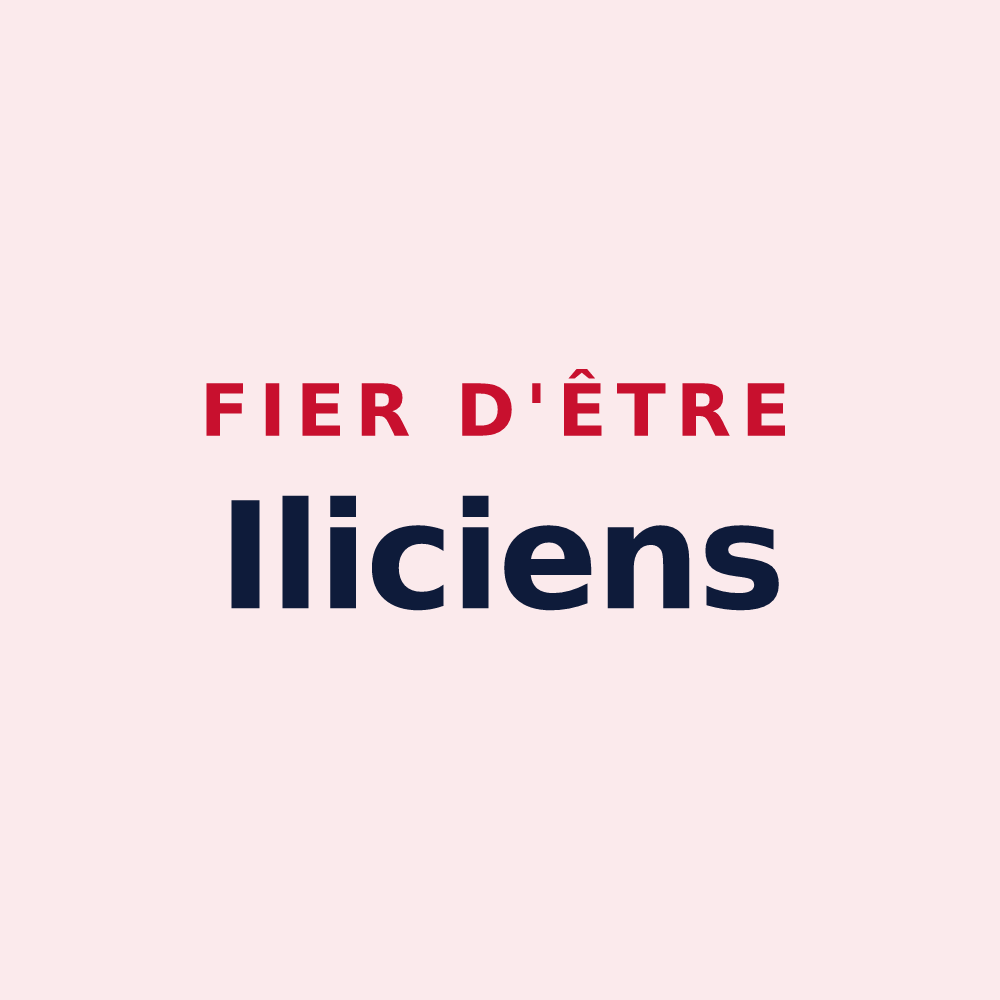 Magnet « Fier d'être Iliciens » — design pour Eus