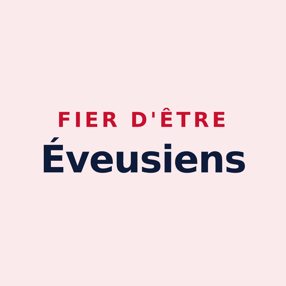 Magnet « Fier d'être Éveusiens » — design pour Éveux