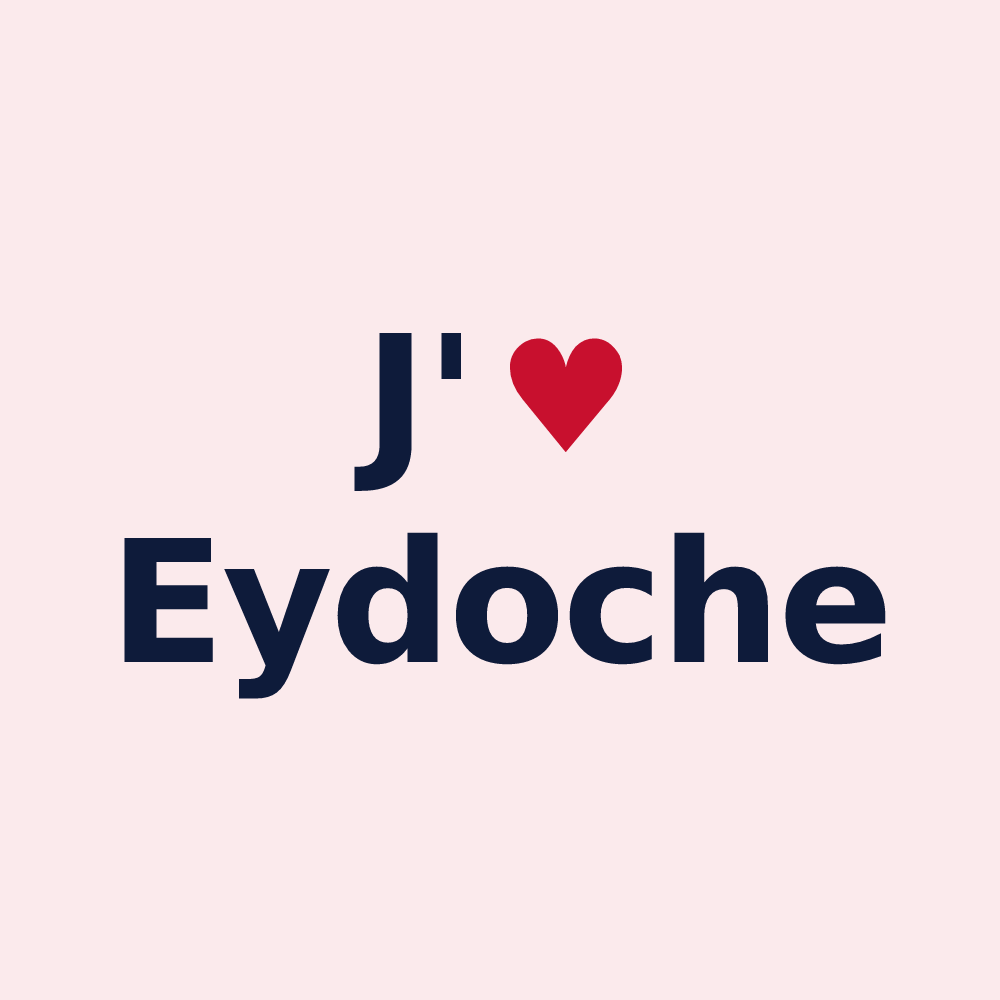 Magnet personnalisé Eydoche — design J'aime Eydoche