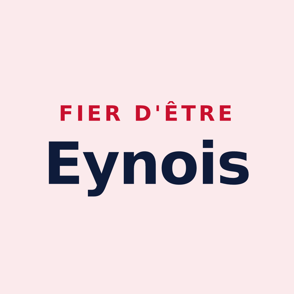 Magnet « Fier d'être Eynois » — design pour Eyne