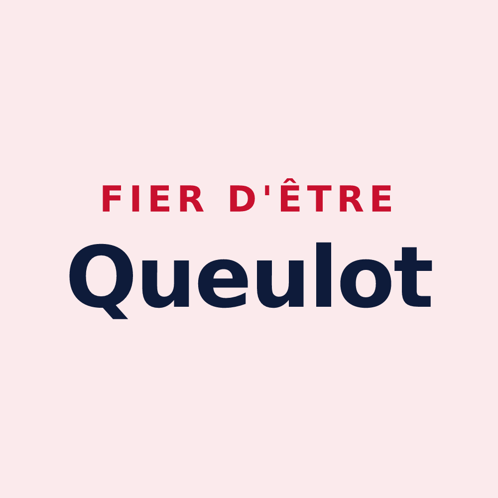 Magnet « Fier d'être Queulot » — design pour Failly