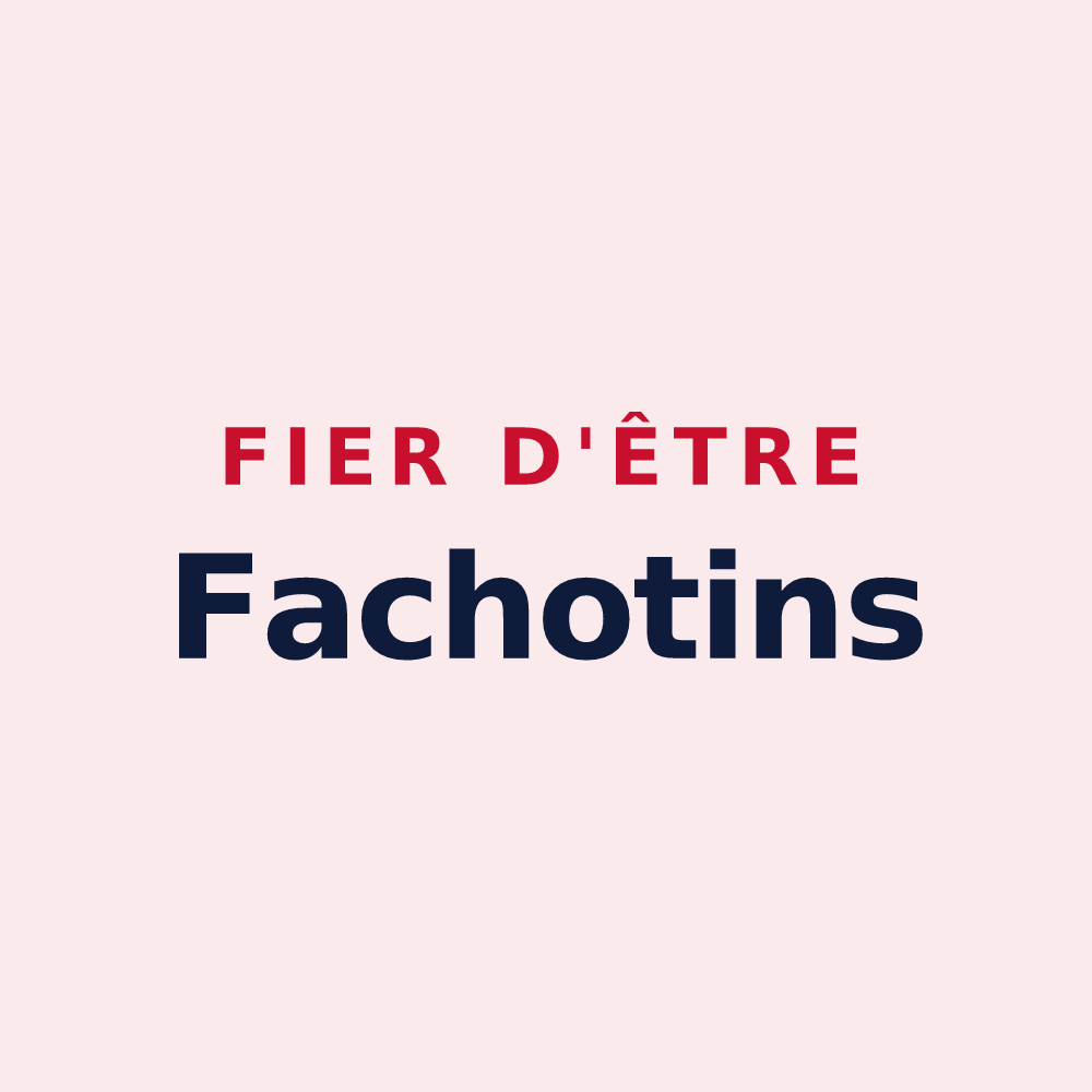 Magnet « Fier d'être Fachotins » — design pour Faissault