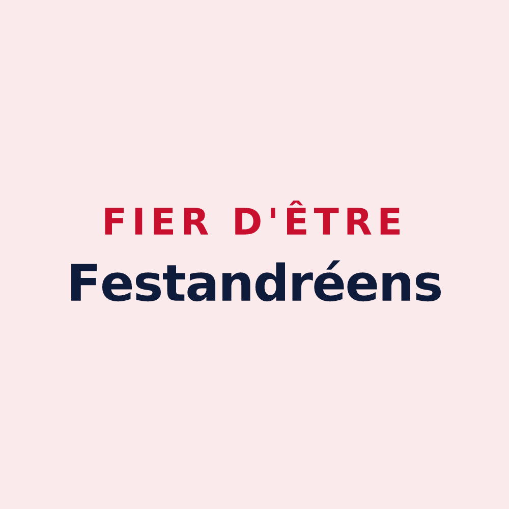 Magnet « Fier d'être Festandréens » — design pour Festes-et-Saint-André