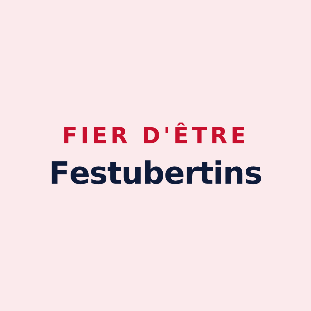 Magnet « Fier d'être Festubertins » — design pour Festubert