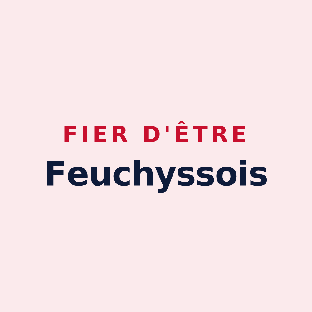 Magnet « Fier d'être Feuchyssois » — design pour Feuchy