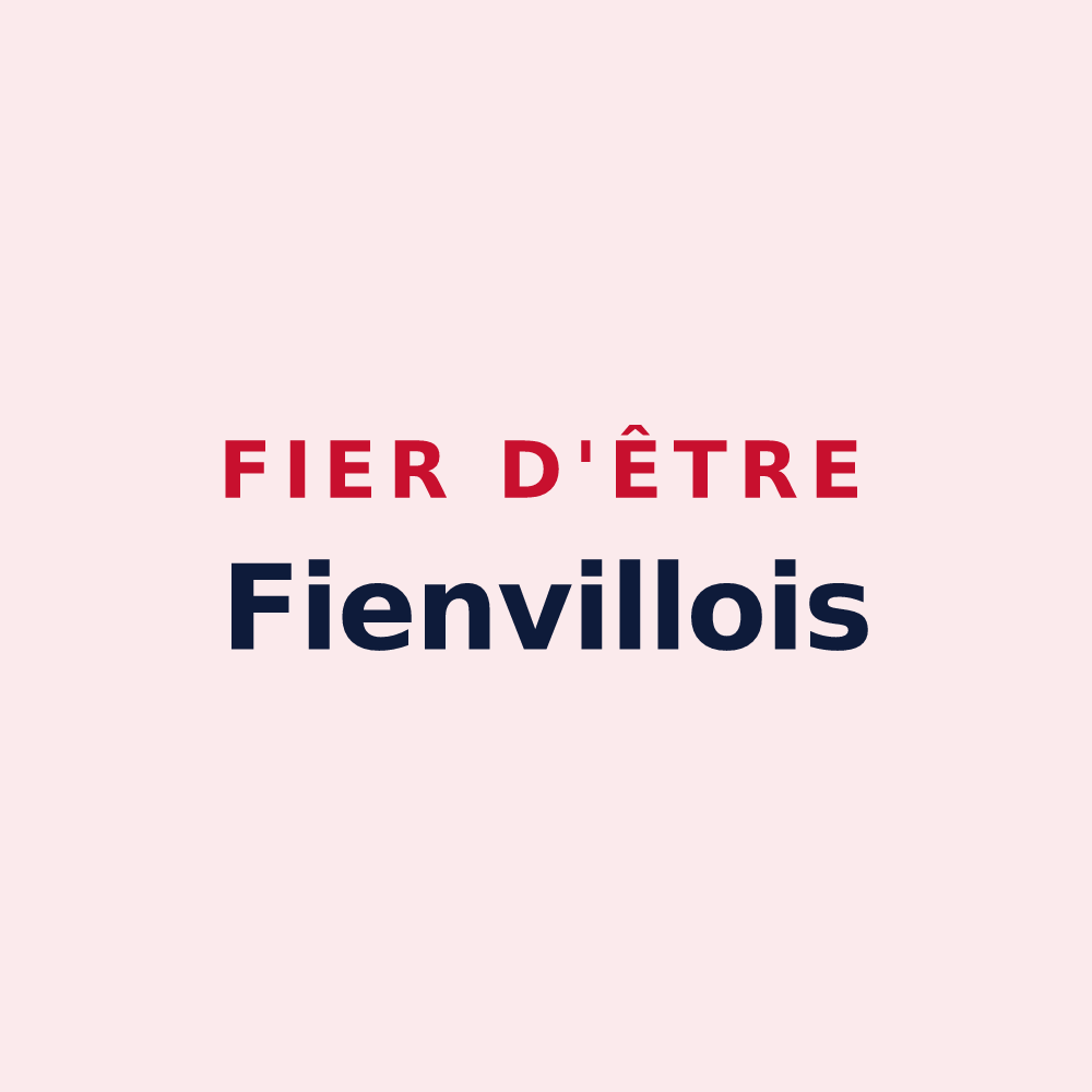 Magnet « Fier d'être Fienvillois » — design pour Fienvillers