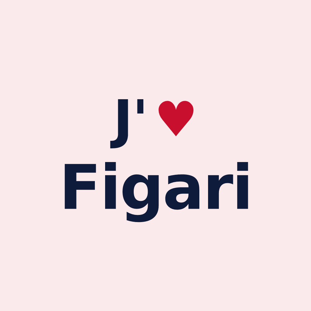 Magnet personnalisé Figari — design J'aime Figari