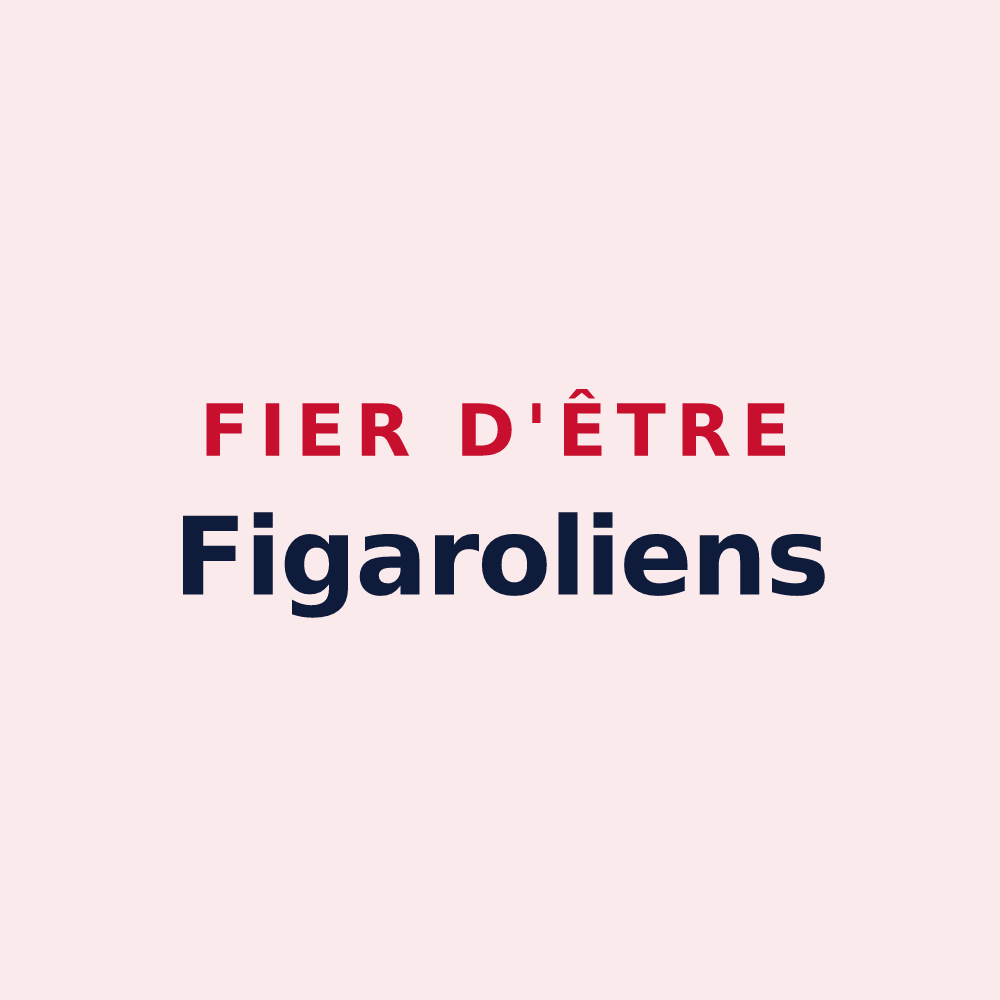 Magnet « Fier d'être Figaroliens » — design pour Figarol