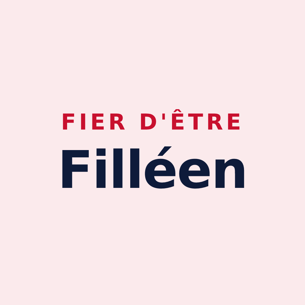 Magnet « Fier d'être Filléen » — design pour Fillé