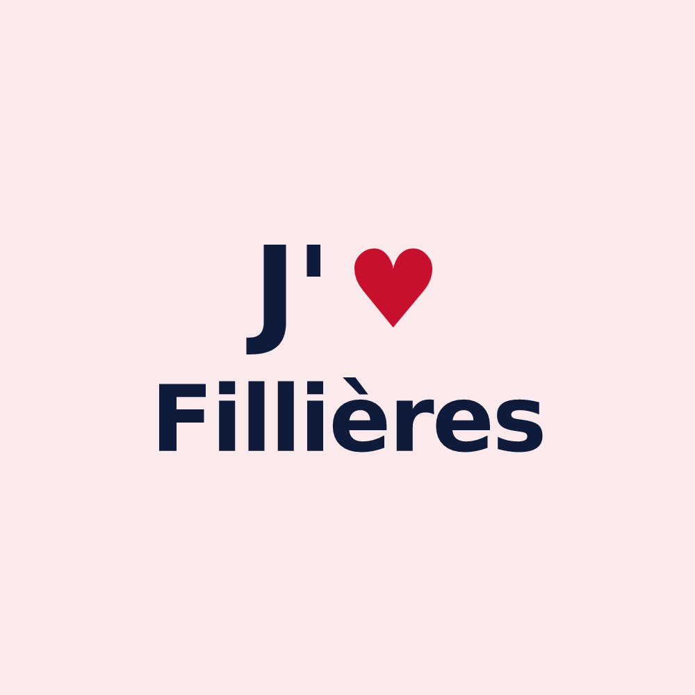 Magnet personnalisé Fillières — design J'aime Fillières