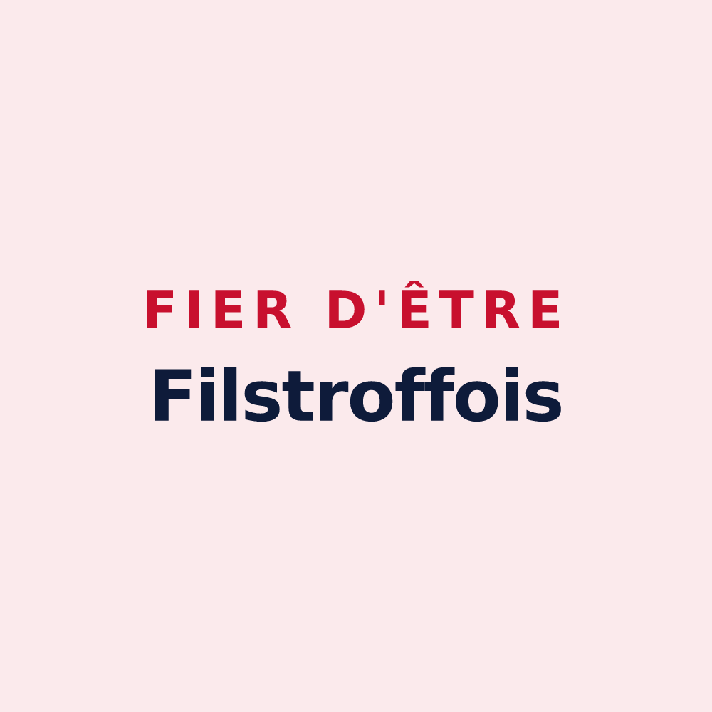 Magnet « Fier d'être Filstroffois » — design pour Filstroff