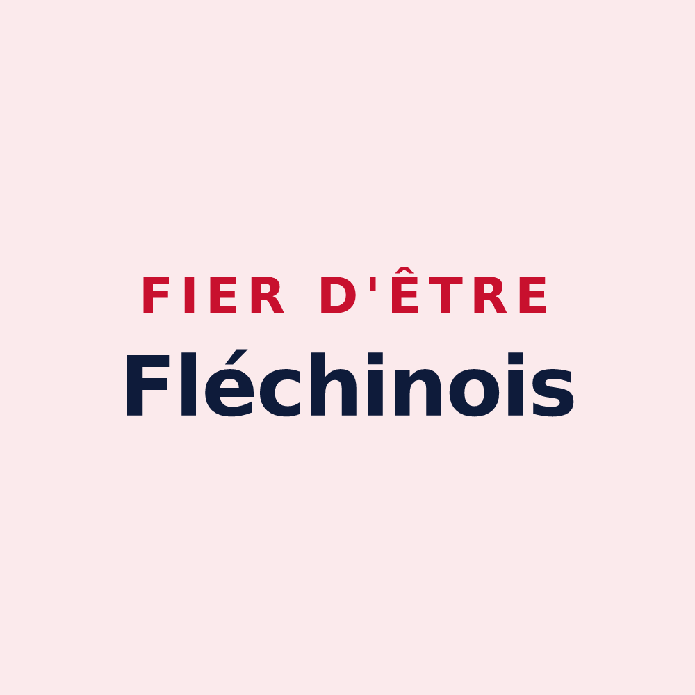 Magnet « Fier d'être Fléchinois » — design pour Fléchin