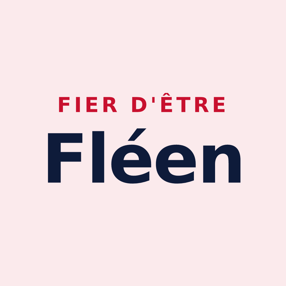 Magnet « Fier d'être Fléen » — design pour Flée