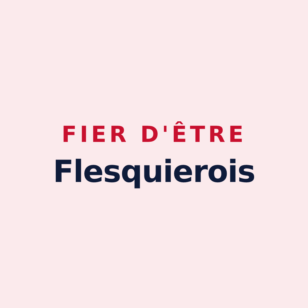 Magnet « Fier d'être Flesquierois » — design pour Flesquières