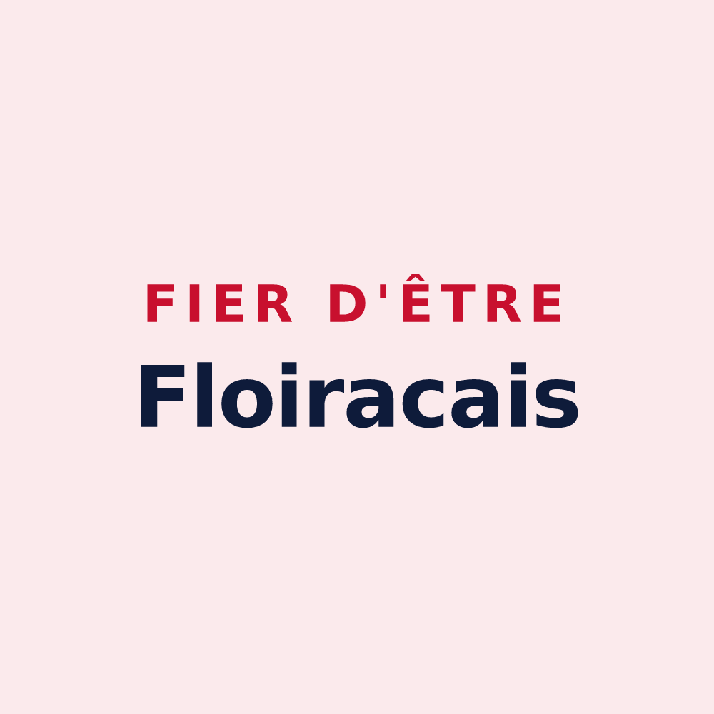 Magnet « Fier d'être Floiracais » — design pour Floirac